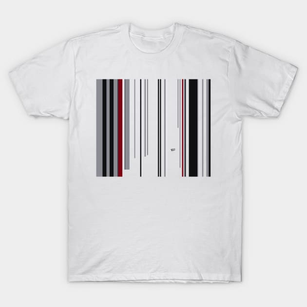 Kirovair Blocks Gray Elegance #minimal #design #kirovair #decor #buyart T-Shirt by Kirovair